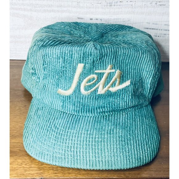 Vintage New York JETS Script Sports Specialties The Cord Corduroy Hat NFL - Picture 1 of 8